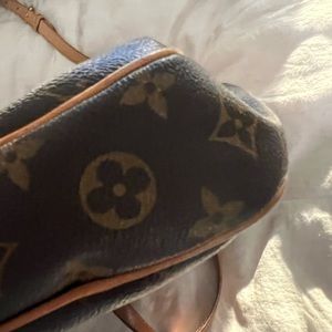 Louis Vuitton LV Odeon GM 2Way Shoulder Hand Bag Brown Monogram VINTAGE